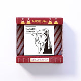 サンビー STAMP サンカケル ごきげんとりスタンプ ヴィーナスのにおまかせ ききたがりの少女 ブラボーの叫び DJモナ・リザ 日傘を回す女 あったかオフィーリア メッセージカード メモ