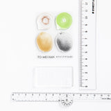 TO-MEI HAN クリアスタンプ 多色重ね アクリル付き 苺 キウイ パイン TOMEIHAN-01-TA