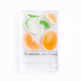 To-mei Han Clear Stamp Berry con fresa acrílica Kiwi Pine mandarín oranges tomoihan-01-ta
