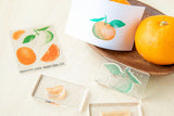 To-mei Han Clear Stamp Berry con fresa acrílica Kiwi Pine mandarín oranges tomoihan-01-ta