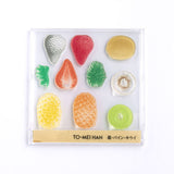 TO-MEI HAN クリアスタンプ 多色重ね 苺・パイン・キウイ TA-04