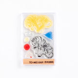 to-mei Han Clear Stamp Small Tomeihan-04 Hamburger Cream 소다