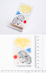 to-mei Han Clear Stamp Small Tomeihan-04 Hamburger Cream 소다