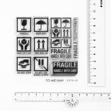 TO-MEI HAN クリアスタンプ 言・柄 サンクスメッセージ ケアマーク TOMEIHAN-05-KG