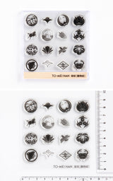 TO-MEI HAN クリアスタンプ 文字・マーク TOMEIHAN-07