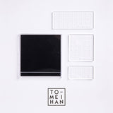 TO-MEI HAN アクリルブロック アクリルSet Three ST-02 スタンプ用