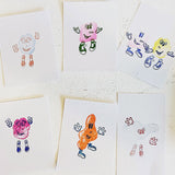 TO-MEI HAN カサネスタンプ Ka-Sa-Ne STAMP クリエイターズ CREATORS サタケシュンスケ KCR-01 朝野ペコ KCR-02 木村耕太郎 KCR-03 はんこ クリアスタンプ