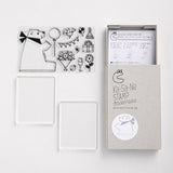 TO-MEI HAN カサネスタンプ Ka-Sa-Ne STAMP クリエイターズ CREATORS サタケシュンスケ KCR-01 朝野ペコ KCR-02 木村耕太郎 KCR-03 はんこ クリアスタンプ