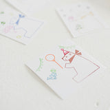 TO-MEI HAN カサネスタンプ Ka-Sa-Ne STAMP クリエイターズ CREATORS サタケシュンスケ KCR-01 朝野ペコ KCR-02 木村耕太郎 KCR-03 はんこ クリアスタンプ