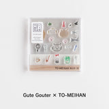 TO-MEI HAN クリアスタンプ はんこ NEKO-01 ネコの一日 トライグラム tri-gram ねこ 猫 ネコの日 オリジナル