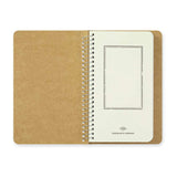 Traveler's Company スパイラルリングノート A6スリム 無罫 MDホワイト