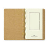 Traveler's Company スパイラルリングノート A6スリム ペーパーポケット