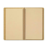 Traveler's Company スパイラルリングノート A5スリム 無罫 DWクラフト