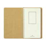 Traveler's Company スパイラルリングノート A5スリム 無罫 MDホワイト