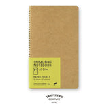 Traveler's Company スパイラルリングノート A5スリム ペーパーポケット