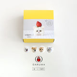 Daruma trikotri kit animal ponpon dog gato