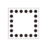 OSCOLABO スタンプ ワク×モヨウスタンプ