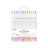 ZEBRA クリッカート -CLiCKART- 12色セット