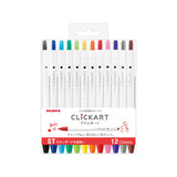 ZEBRA クリッカート -CLiCKART- 12色セット