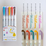 ZEBRA MILDLINER マイルドライナーブラッシュ 25色セット