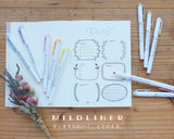 ZEBRA MILDLINER マイルドライナーブラッシュ 35色セット 新色