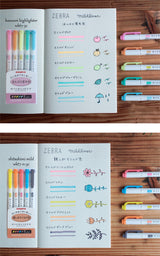 ZEBRA MILDLINER 5色セット