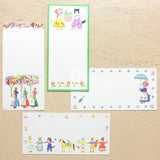 Cozyca Products コジカプロダクツ Aiko Fukawa 布川愛子 一筆箋 Jardin Happiness ジャルダン ハピネス 美濃和紙 手紙 レター letter おしゃれ かわいい