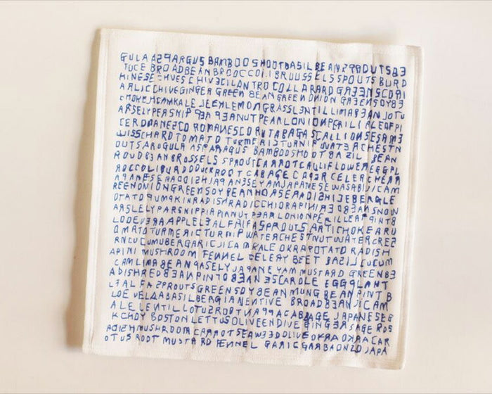 倉敷意匠 Classiky mitsou 蚊帳生地 7枚合わせ ふきん Letters
