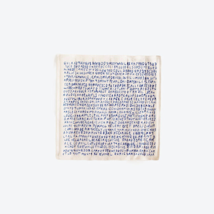 倉敷意匠 Classiky mitsou 蚊帳生地 7枚合わせ ふきん Letters