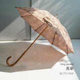 Hiraten Hiraten Parasol Iwasa × Hiraten Pink broderie Long Umbrella
