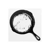 Sello de erizo del pastelero 30 x 30 mm Harry sosteniendo algo en la mano Meeko el gato pastelero con una sartén redonda de hojalata para galletas