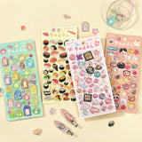 【お一人様２セットまで】 2個セット BGM ビージーエム 立体シートシール きゅるるんシール ゆるっとanimals お守り 3D ぷっくり デコシール お得 まとめ買い シール交換