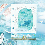 6個セット BGM ビージーエム クリアテープ 夏限定 海辺と猫 猫たちの夏休み 金魚のゆらめき 夏色こおり ひかりの泡 波影 クリア 透明 お得 まとめ買い