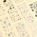 Set of 3 BGM Icing stickers that can also be used as nail stickers