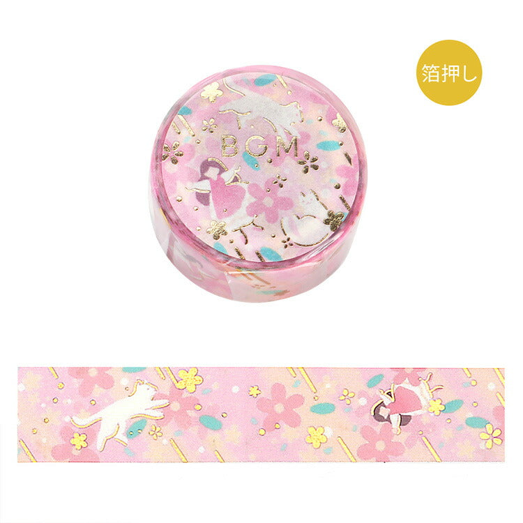 BGM Masking Tape 20mm Flower Story