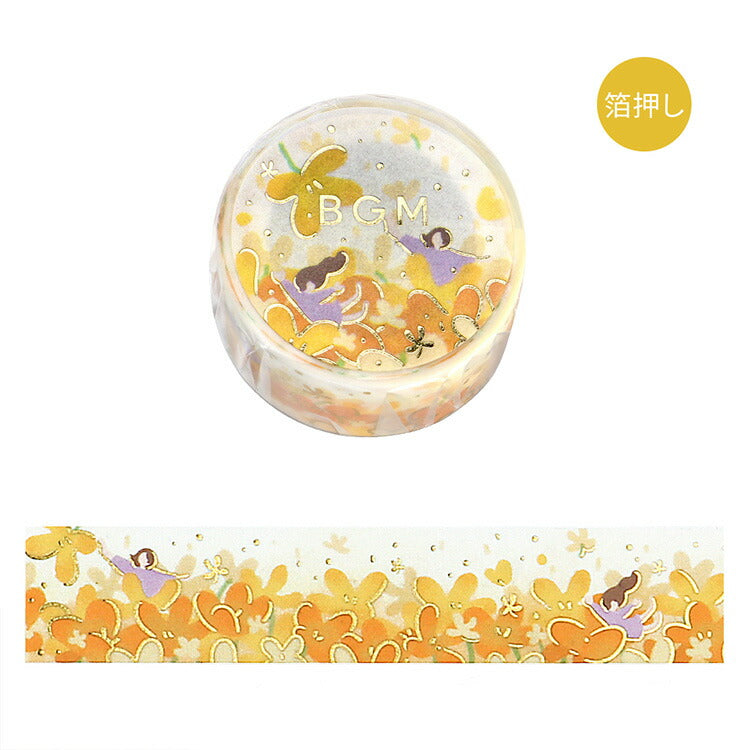 BGM Masking Tape 20mm Flower Story