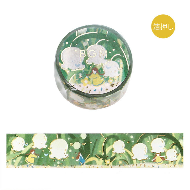 BGM Masking Tape 20mm Flower Story