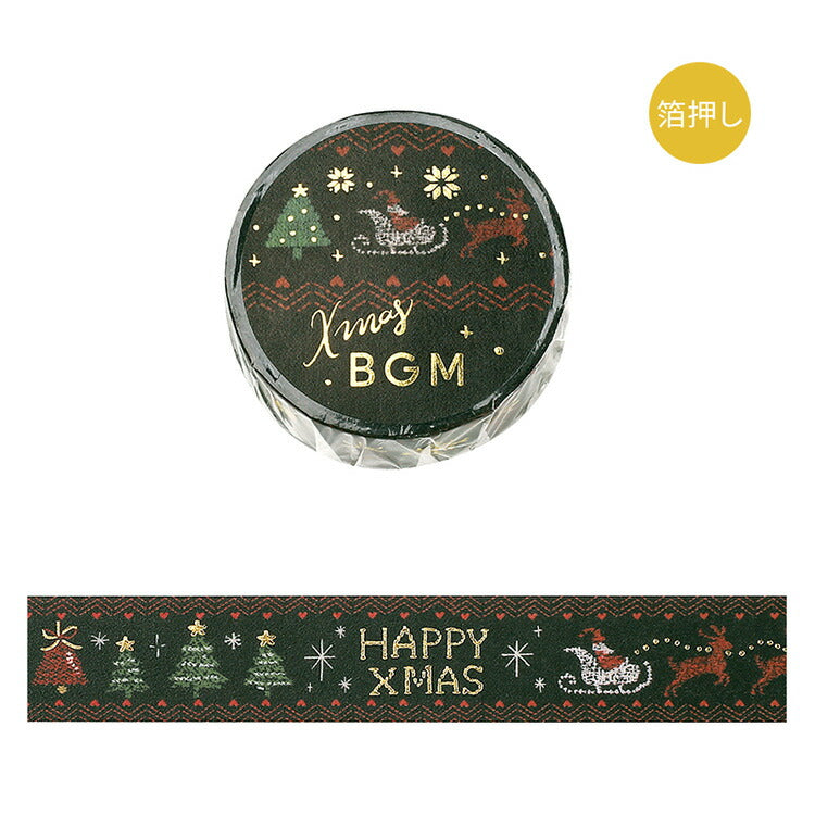 BGM Masking Tape 15 mm 20mm 2024 Christmas Limited