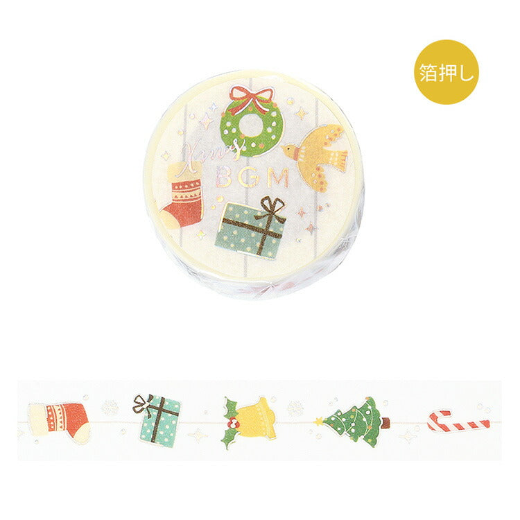 BGM Masking Tape 15 mm 20mm 2024 Christmas Limited