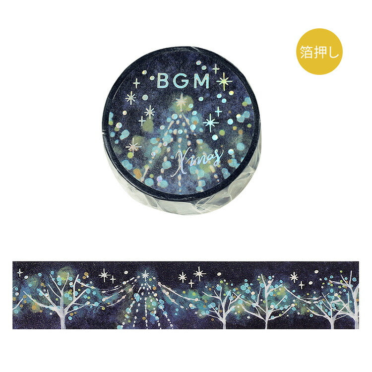 BGM Masking Tape 15 mm 20mm 2024 Christmas Limited