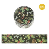 BGM Masking Tape 15 mm 20mm 2024 Christmas Limited