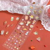 Set of 3 BGM Icing stickers that can also be used as nail stickers