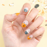 Set of 3 BGM Icing stickers that can also be used as nail stickers