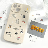 Set of 3 BGM Icing stickers that can also be used as nail stickers