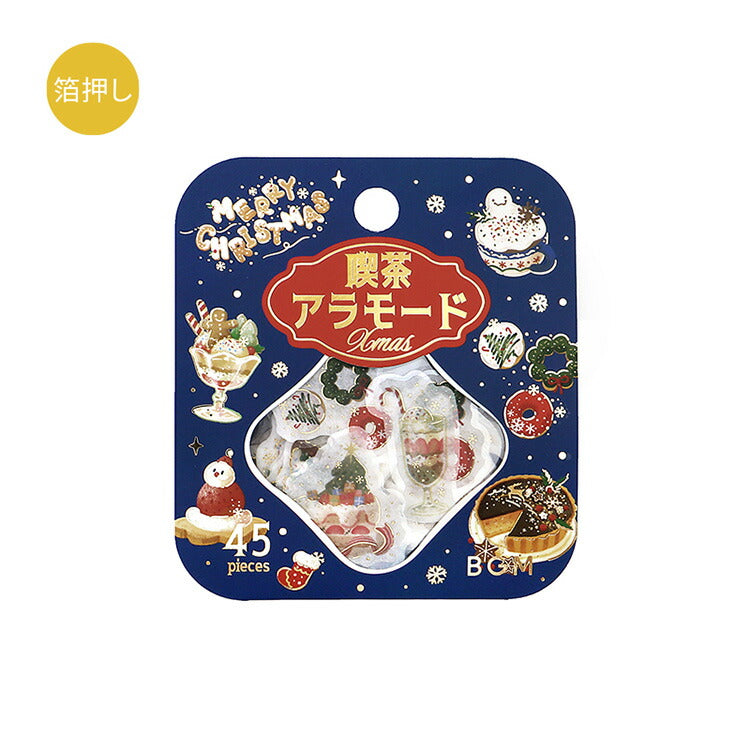 BGM Flake Sticker 45 pieces 2024 Christmas Limited