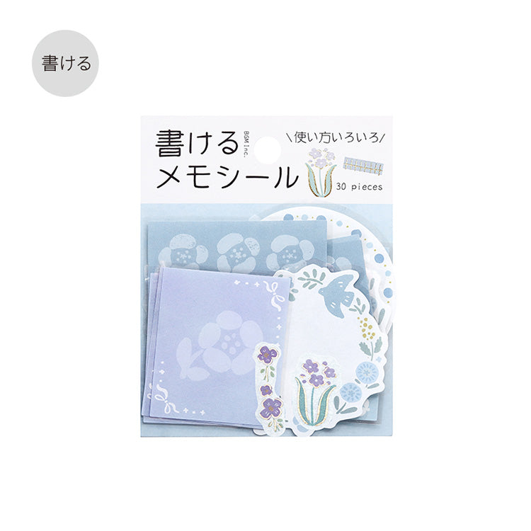 BGM Memo Seal 6 pieces set flower weather