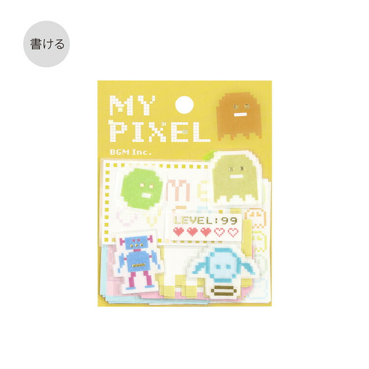 BGM Memo Seal 30 sheets My Pixel