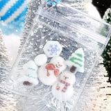 2er-Set BGM Mofutto-Curling-Aufkleber 2026 Winter Limited Mofutto-Tiere Mofutto-Schneemann