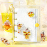 2個セット BGM ビージーエム ウォーターシール 喫茶アラモード うるうるイエロー うるうるレッド クリア カプセル 3D ぷっくり ぼこぼこ ぷくぷく 立体シール スマホ デコシール デコケース お得 まとめ買い