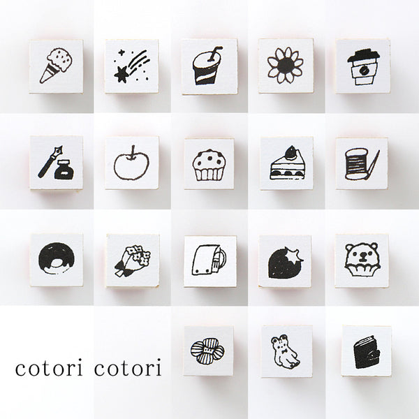 cotori cotori 1センチラバースタンプ